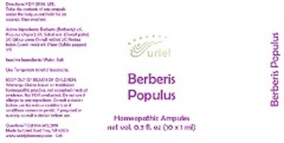 Berberis Populus Ampules (Berberis Populus Ampules)